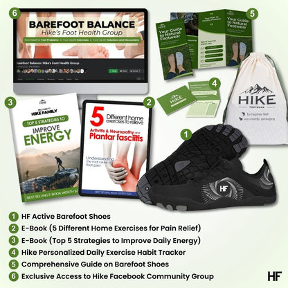 HF Active – Barfußschuhe für einen aktiven Lebensstil & Schmerzlinderung (Unisex)